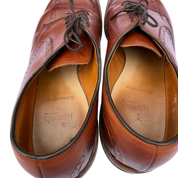 Allen Edmonds Kingsley Wingtip Oxford 10.5D Brown main image 8